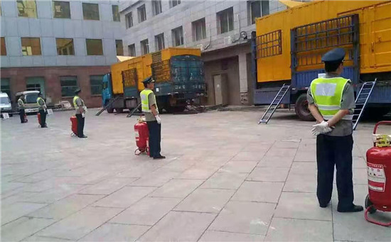 阜龙乡租赁发电机案例